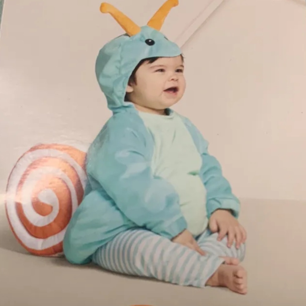 Infant Snail Costume Size 6-12 Months